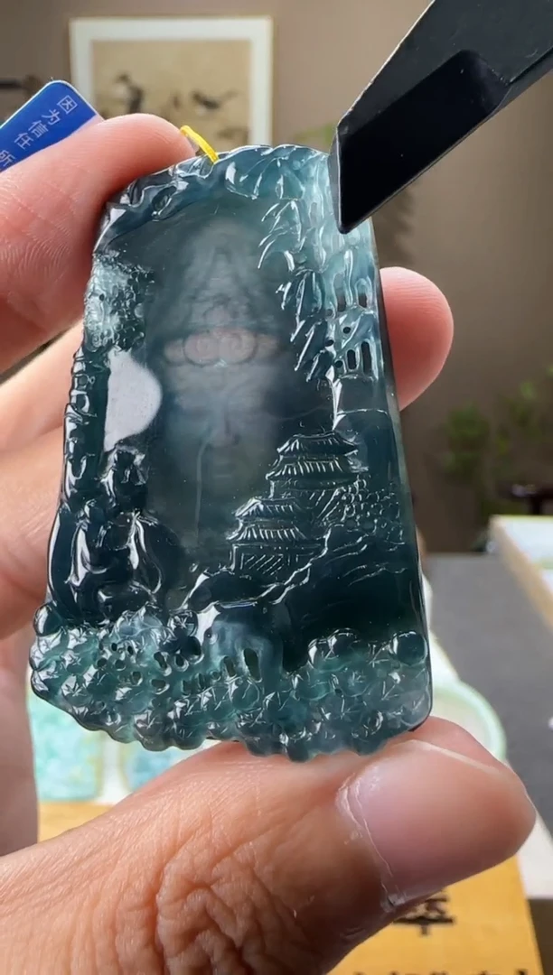 吊坠(不含链)未镶嵌翡翠江**.DR@@8645132