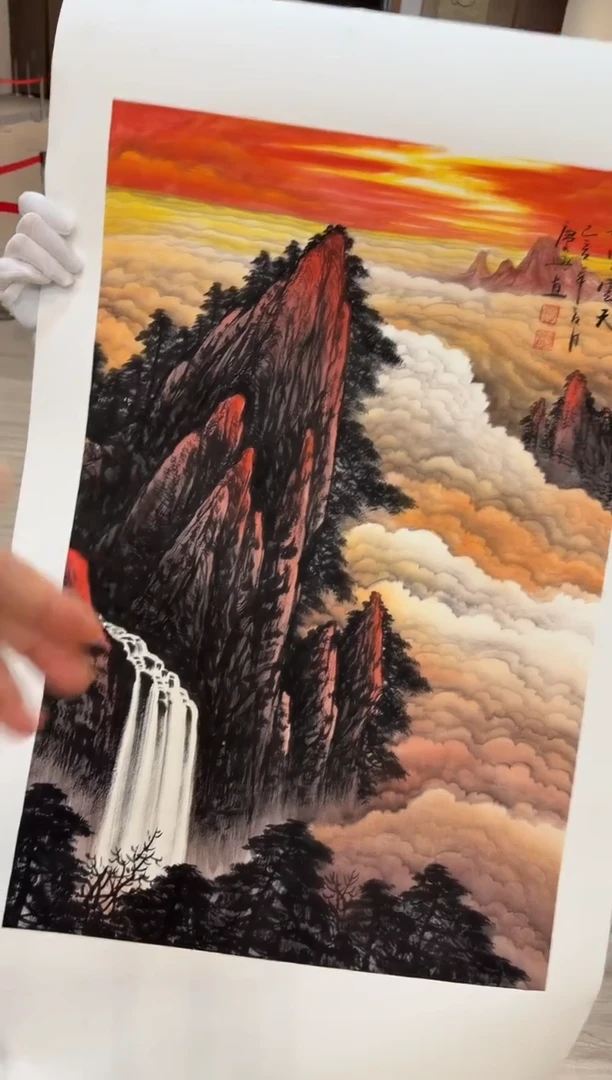 国画5赵隆轩美术馆李庆兴老师作品