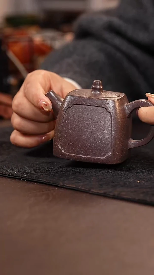 茶壶紫砂四方小品