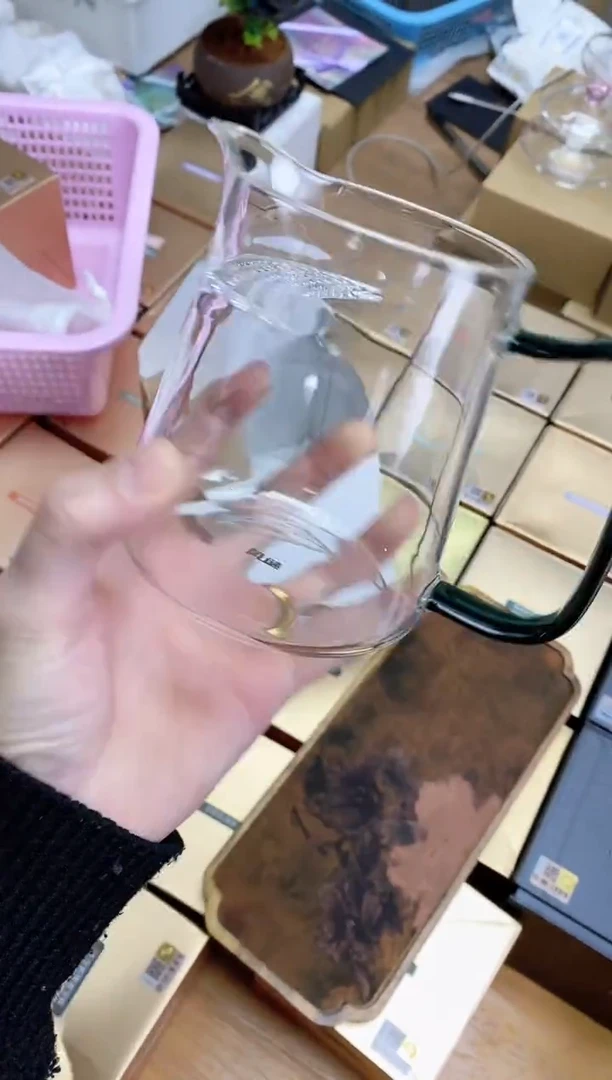 【闪购商品】风谜金标新月茶器墨绿色