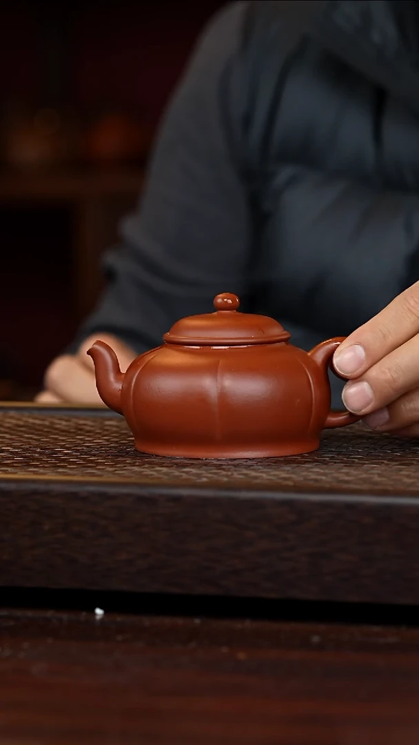 茶壶紫砂丹壶溢香紫砂壶260毫升微瑕