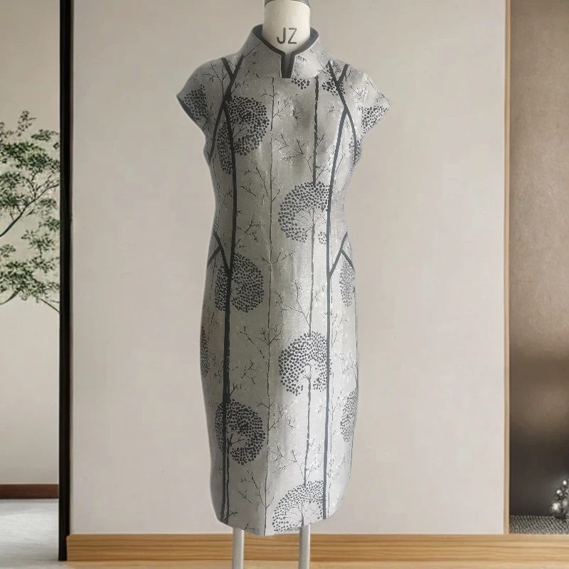 金乔  春秋日常中国风新中式气质旗袍J63BV020092