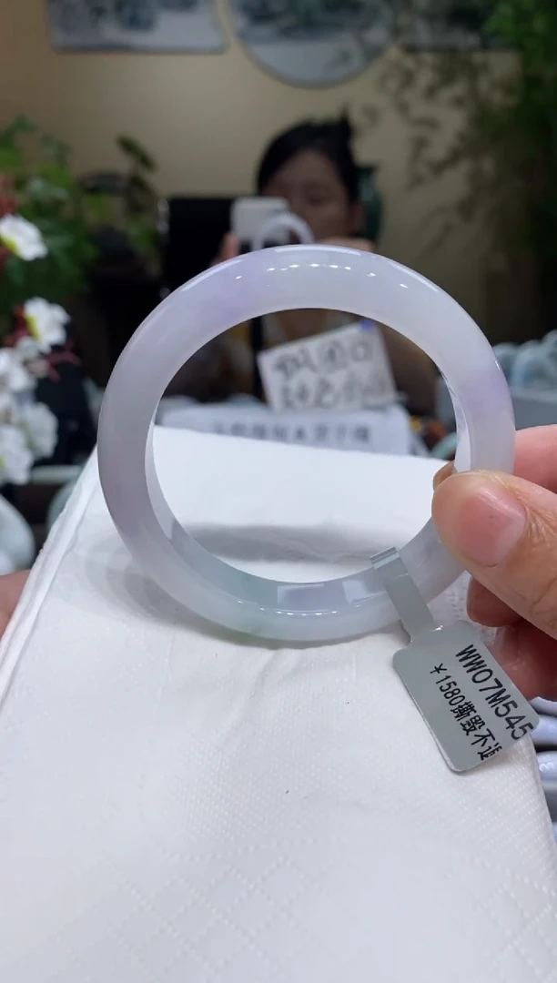 翡翠手镯未镶嵌翡翠54.4