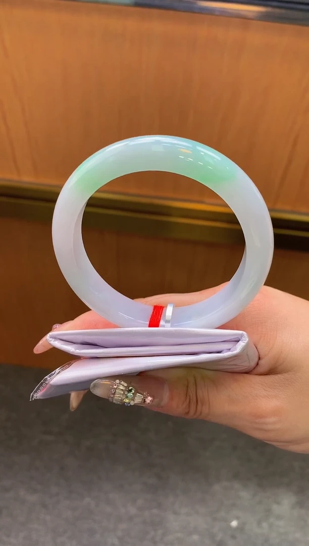 未镶嵌手镯翡翠-F30-正圈57.5