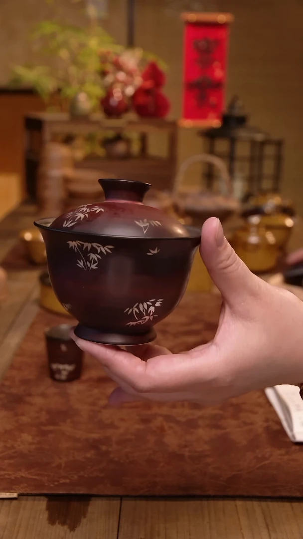 【闪购商品】罐竹盖碗000111111111