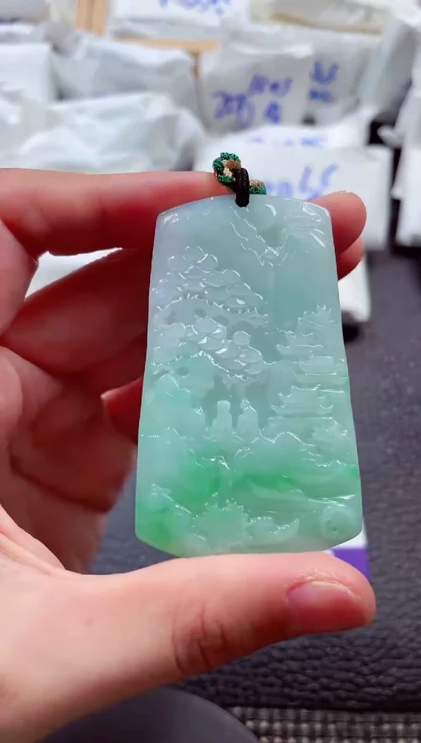 颈饰未镶嵌翡翠00002972