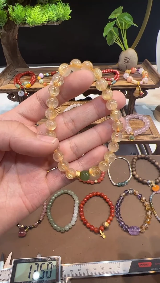 【闪购商品】水晶手串未镶嵌@@手饰