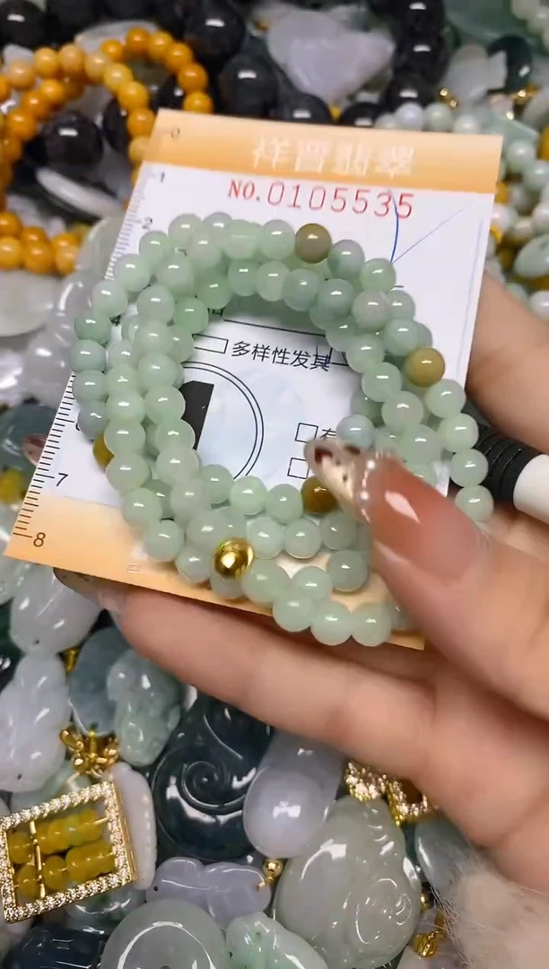 【闪购商品】翡翠颈饰未镶嵌闪购0105535多样性发其一