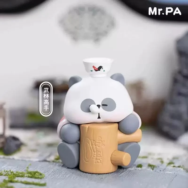 （拆盒）耙耙国粹习游记熊猫盲盒手办摆件