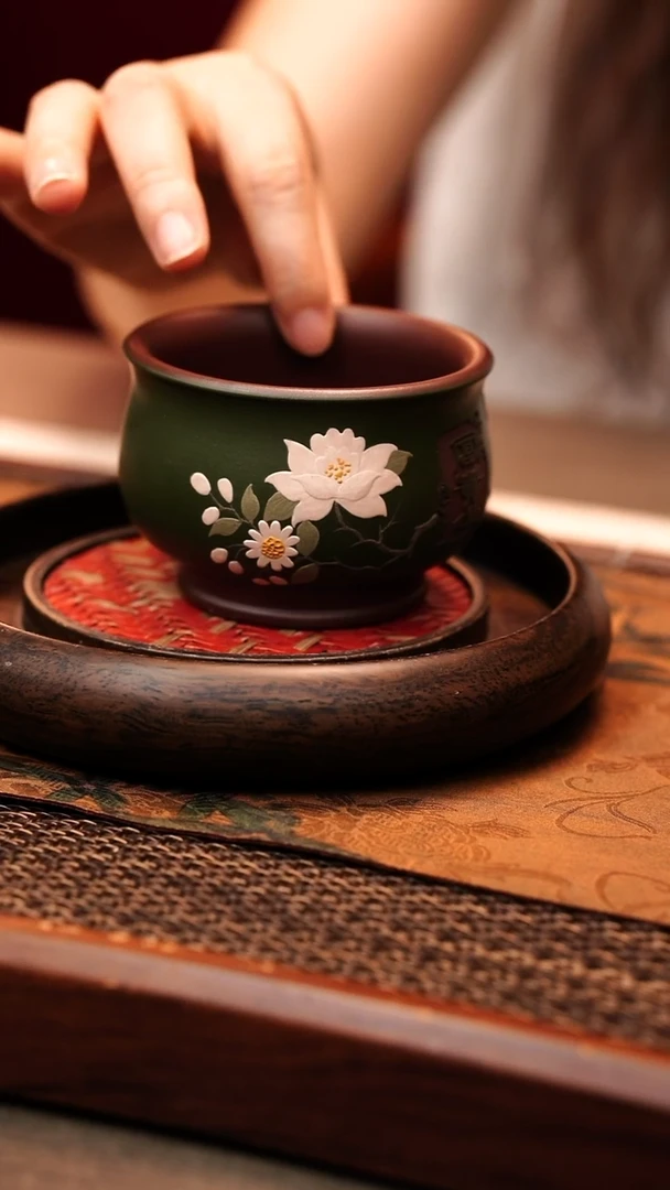 茶杯紫砂宜兴原矿紫砂 高端主人杯