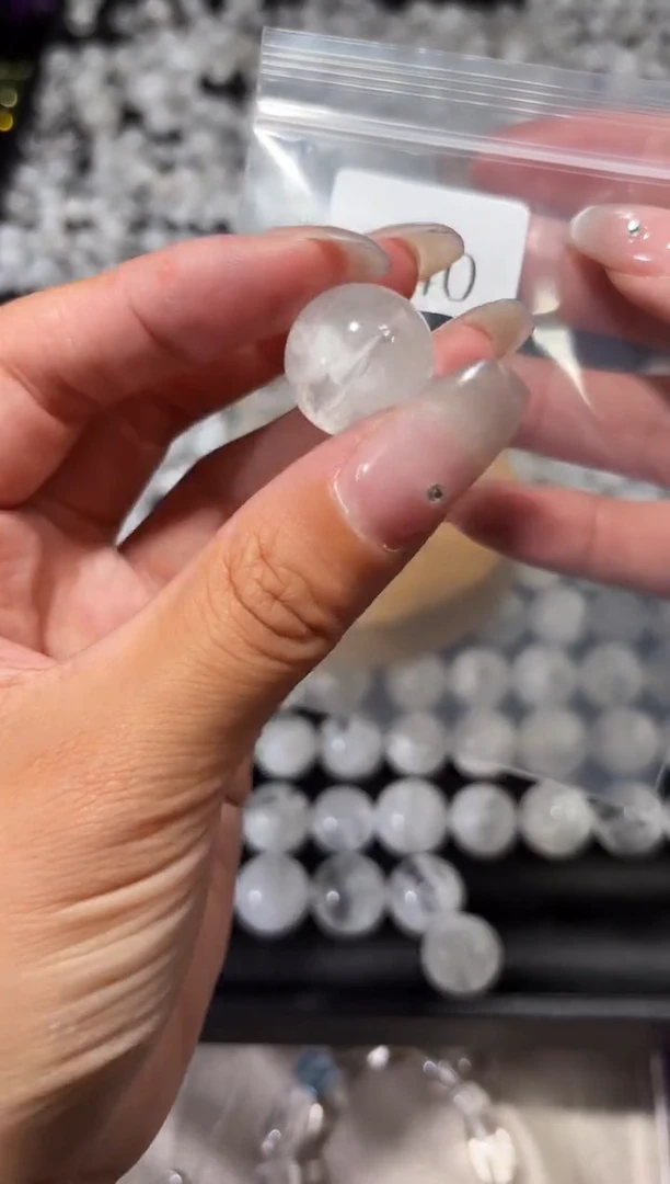 水晶手链未镶嵌爱*久G40雪花卡19拍2