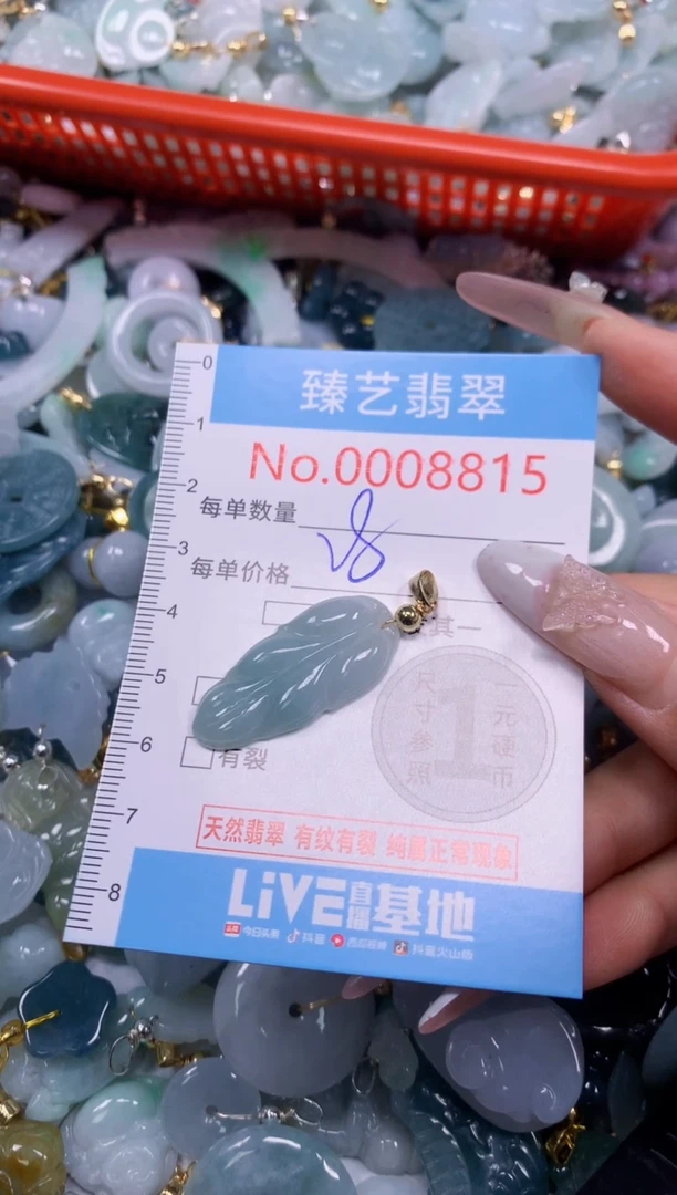 颈饰未镶嵌翡翠8815