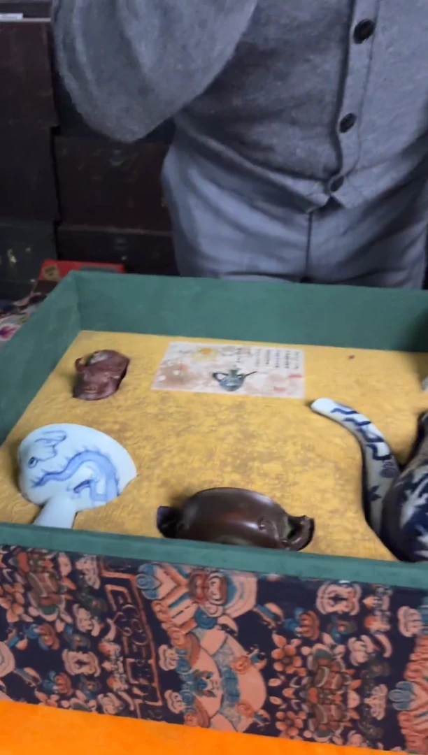 摆件陶景德镇流水42