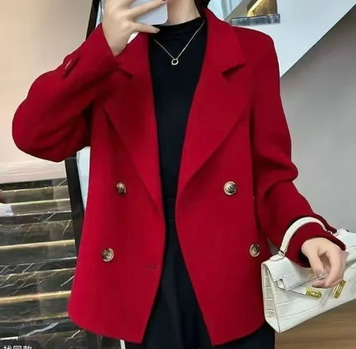 818 女士时尚百搭休闲大衣 STZ