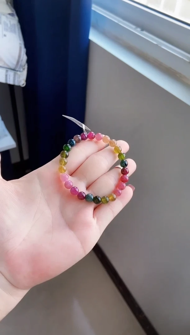 【闪购商品】碧玺手链未镶嵌G21911单圈颜色微差发1