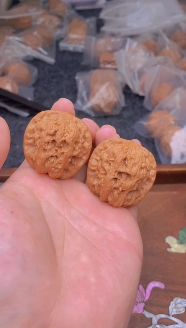 【闪购商品】文玩核桃把件G74号37尺芭蕉扇