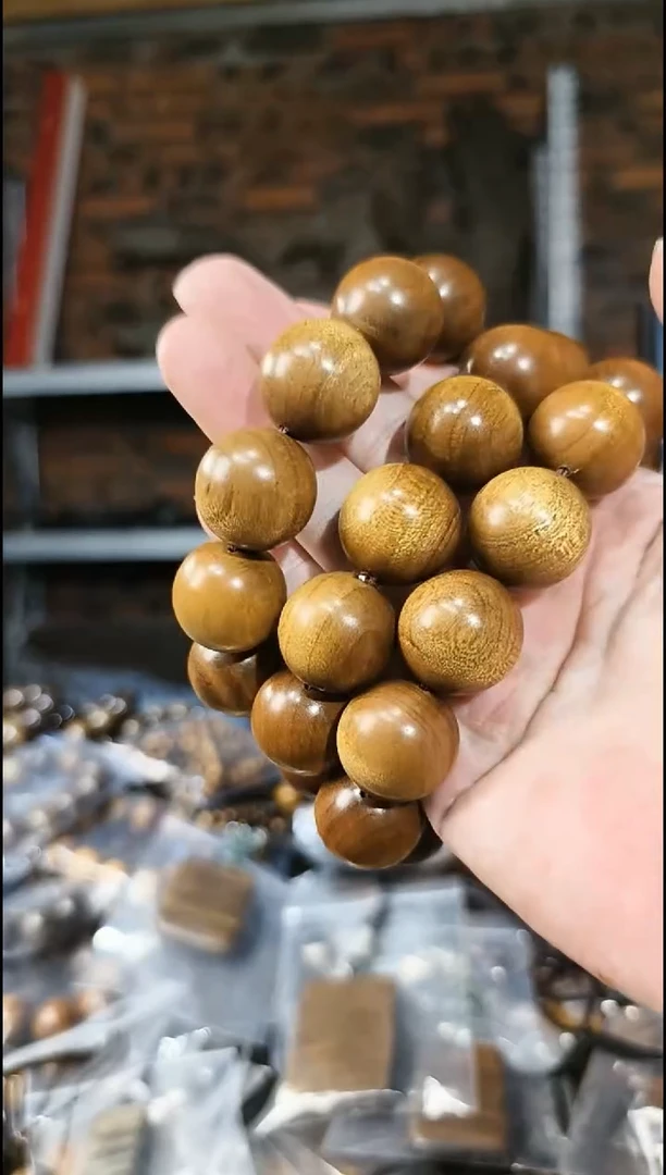 楠木（金丝楠）手串/手链2.0阴沉黄手串