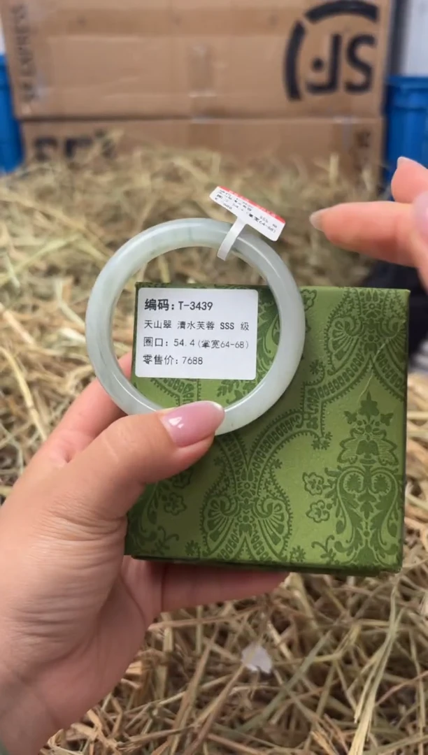 未镶嵌手镯石英质玉T-3439