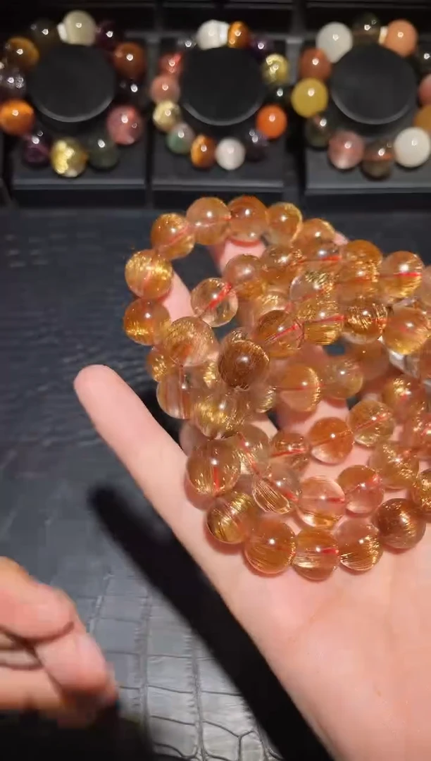 【闪购商品】水晶手链未镶嵌发晶单圈A13（多样性发其一）