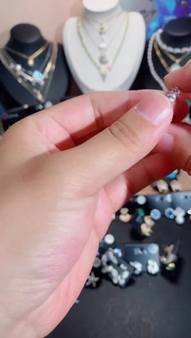 铜合金无925银戒指7287