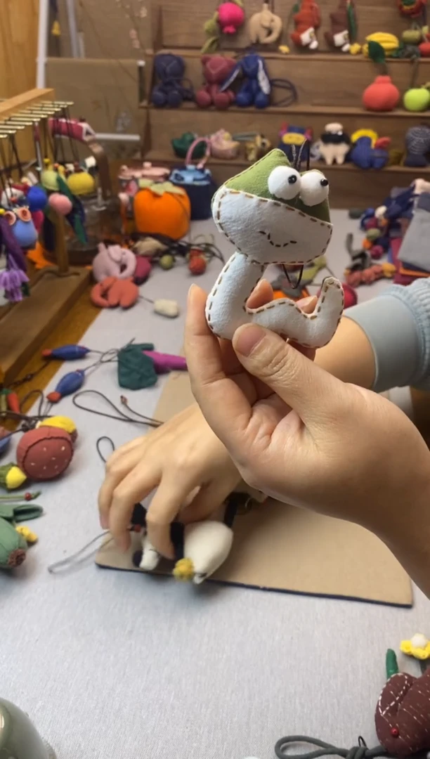 布艺挂件 小青蛇