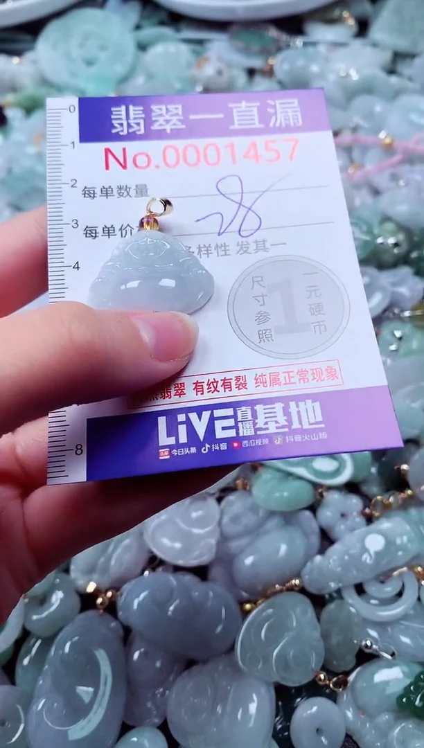 吊坠(不含链)未镶嵌翡翠1457