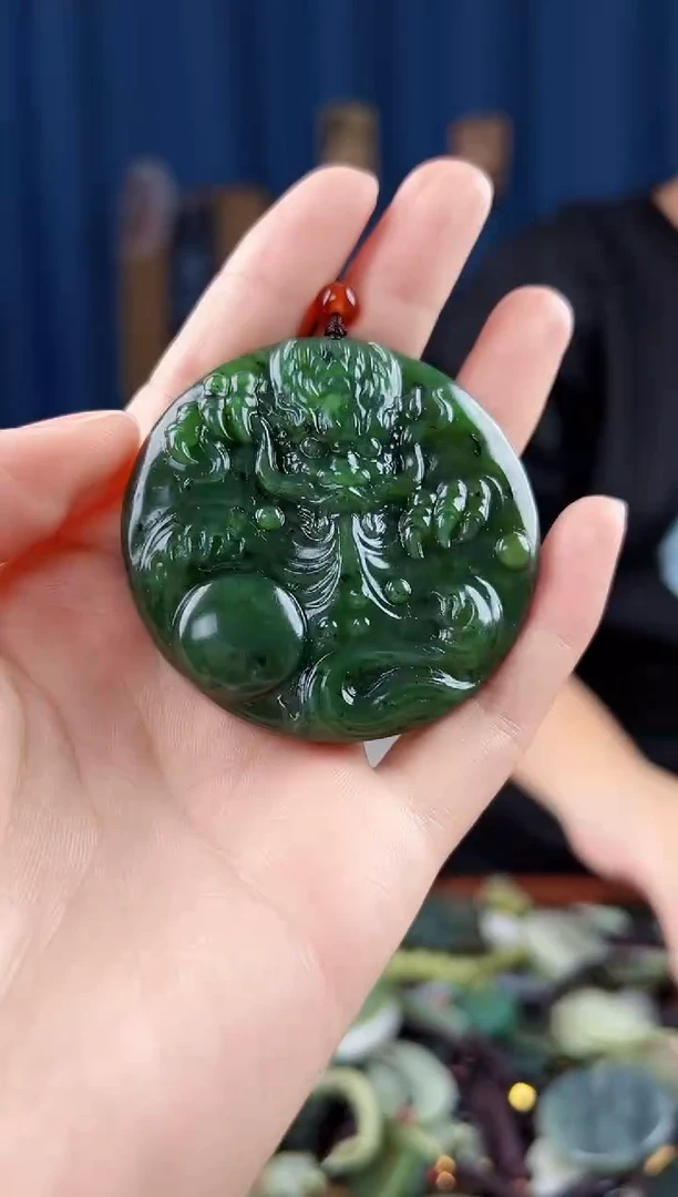 未镶嵌和田玉挂件拍一发一，