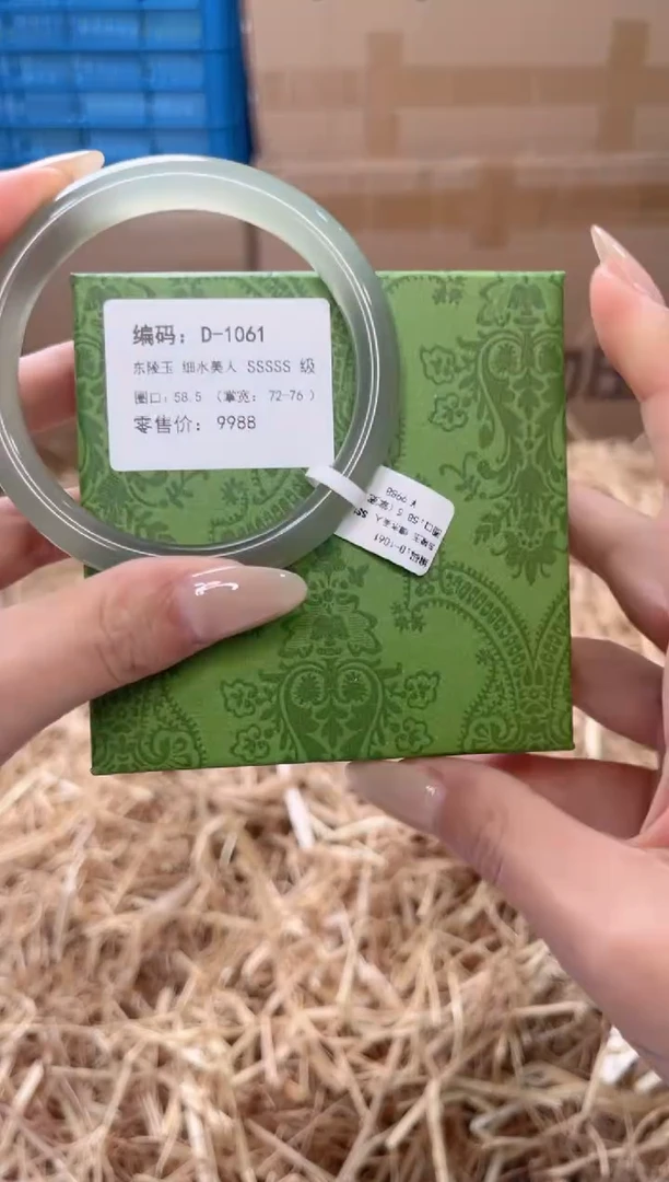 未镶嵌手镯石英质玉D-1061