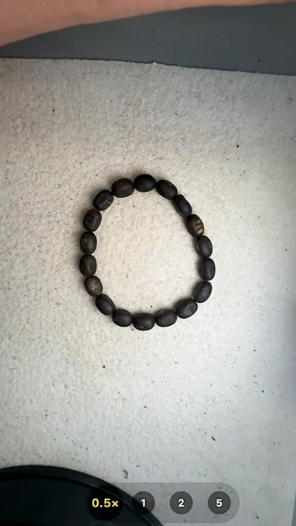 沉香手串可**?奇楠沉水瘤疤单圈手串27