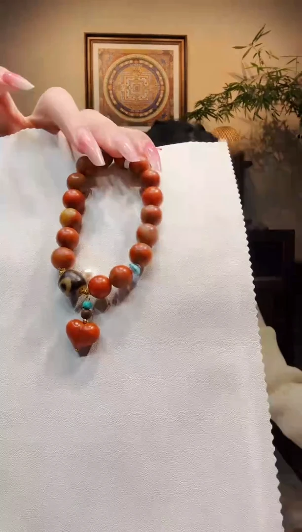 未镶嵌手链南红玛瑙手链