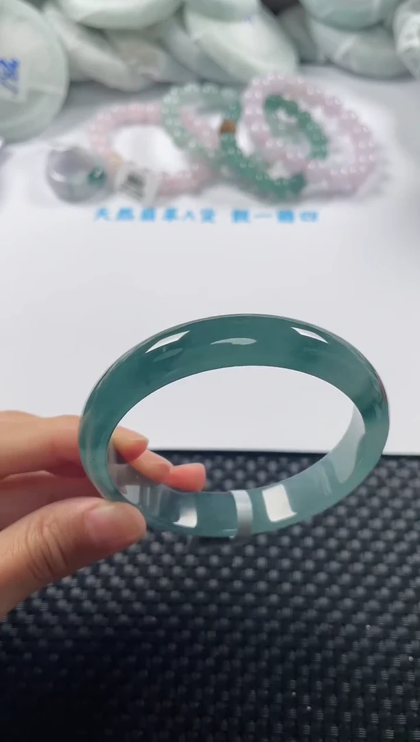 未镶嵌手镯翡翠基地发货H 7627 60+