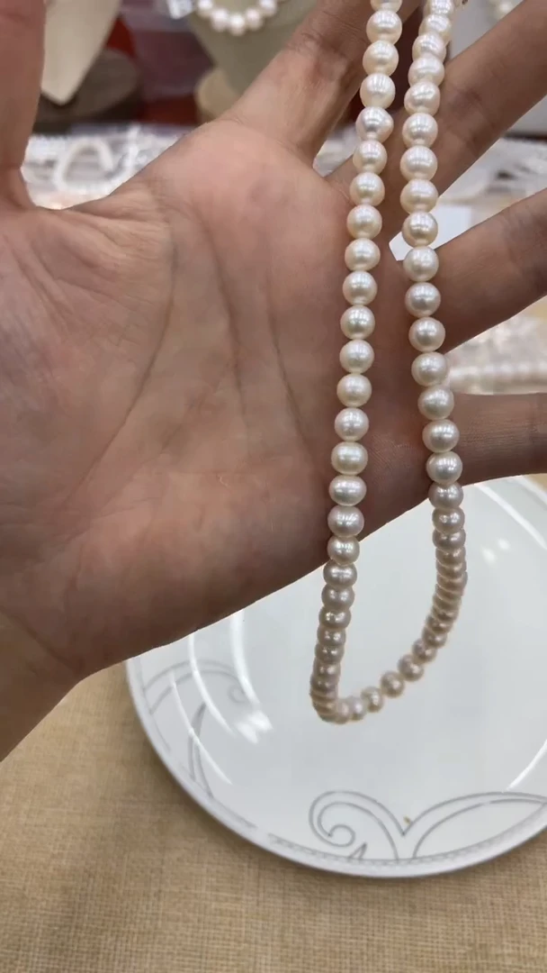 颈饰合金淡水珍珠0131