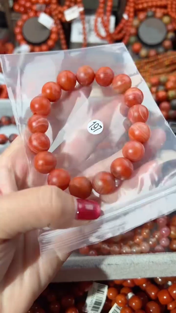 【闪购商品】南红玛瑙手串未镶嵌12+
