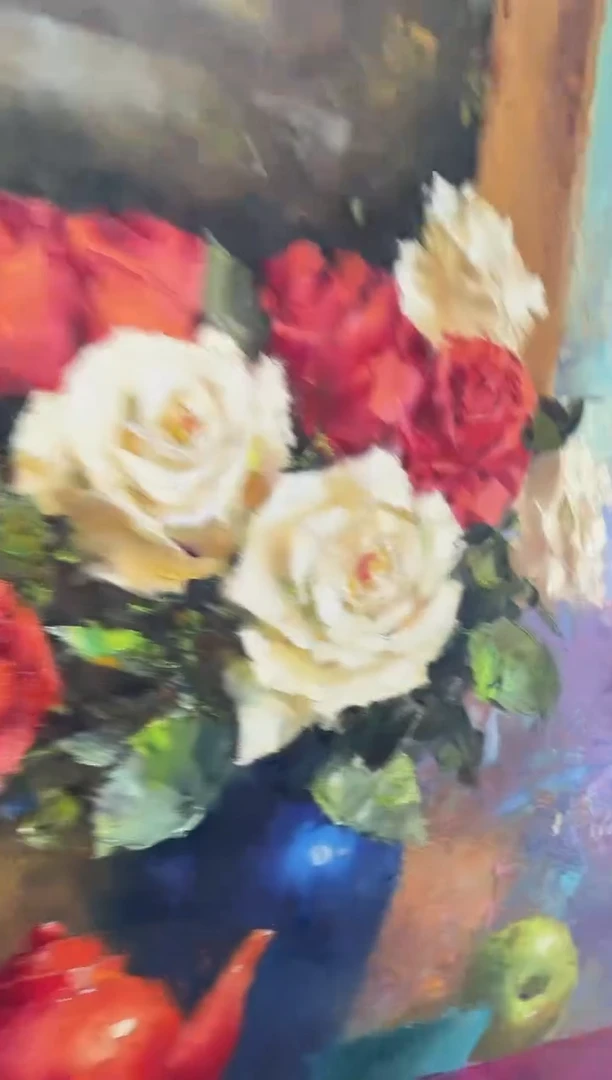 俄美协画家原创油画50*70