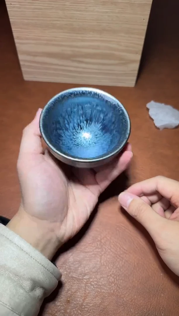 茶盏建窑建盏百花盏