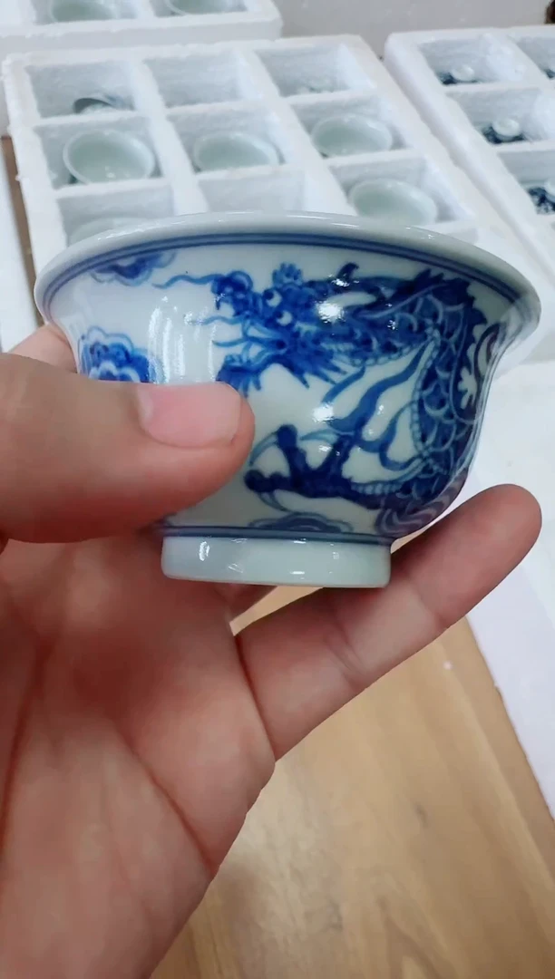 杯子景德镇手工手绘主人杯