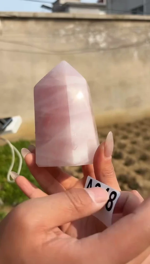 【闪购商品】水晶摆件未镶嵌摆件粉水晶348