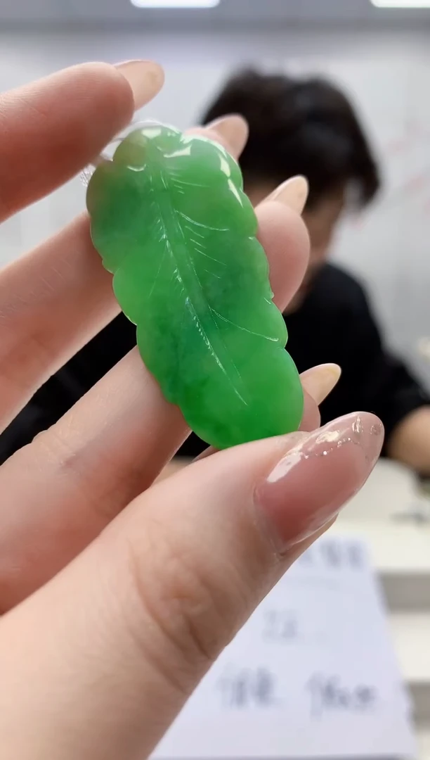 未镶嵌定制翡翠5145jw-毛货挂件54