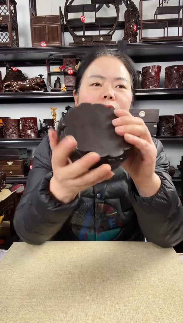 木大竹节圆老李红木工艺品