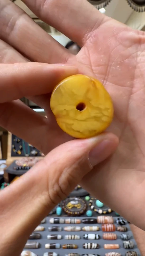未镶嵌蜜蜡珠宝奇石蜜蜡饼子