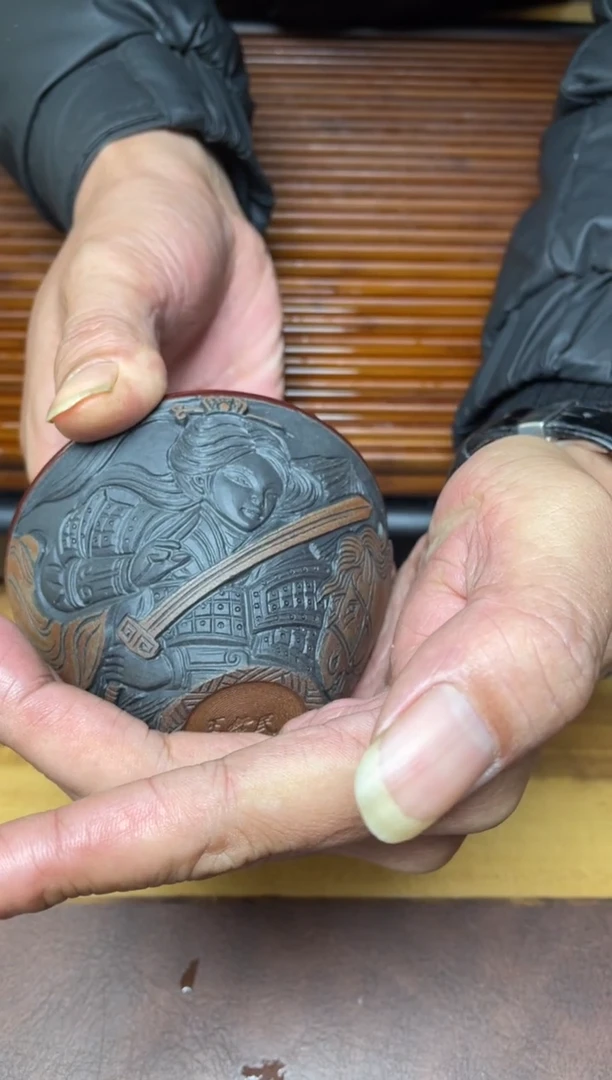 【闪购商品】茶盏名家王经民建盏（带证书礼盒）14