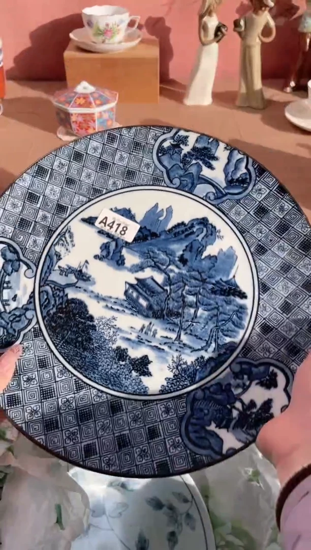 瓷片朱***6瓷器瓷器A418