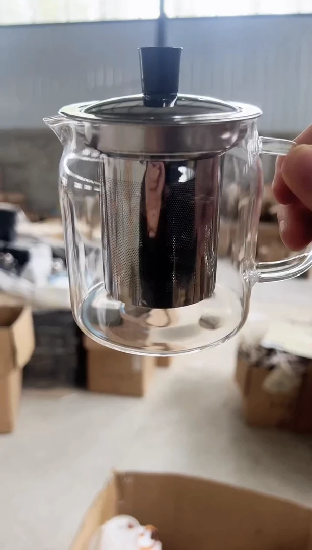 高硼硅玻璃泡茶壶