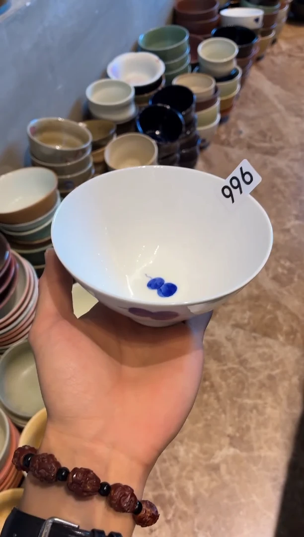 瓷片有**李996手绘葫芦碗1个