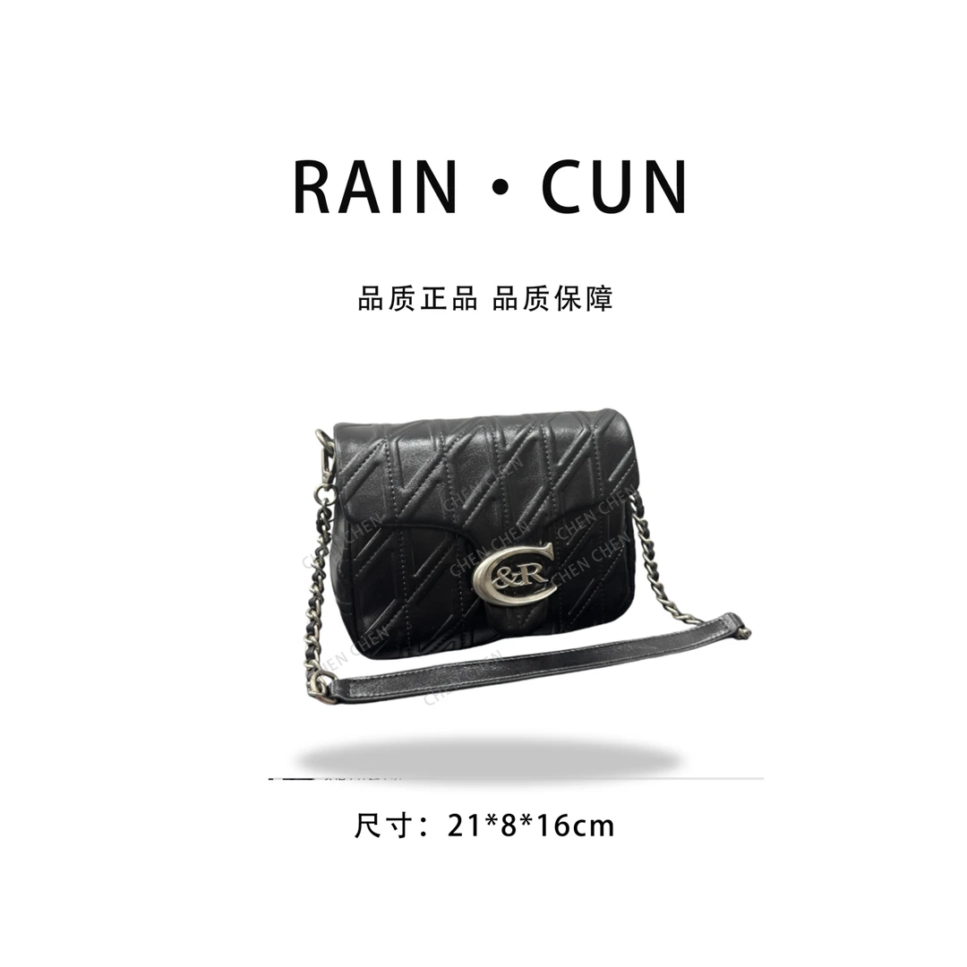 【YI CHEN】QYX-9726-1-黑色-高定轻奢时尚百搭潮流女士包包