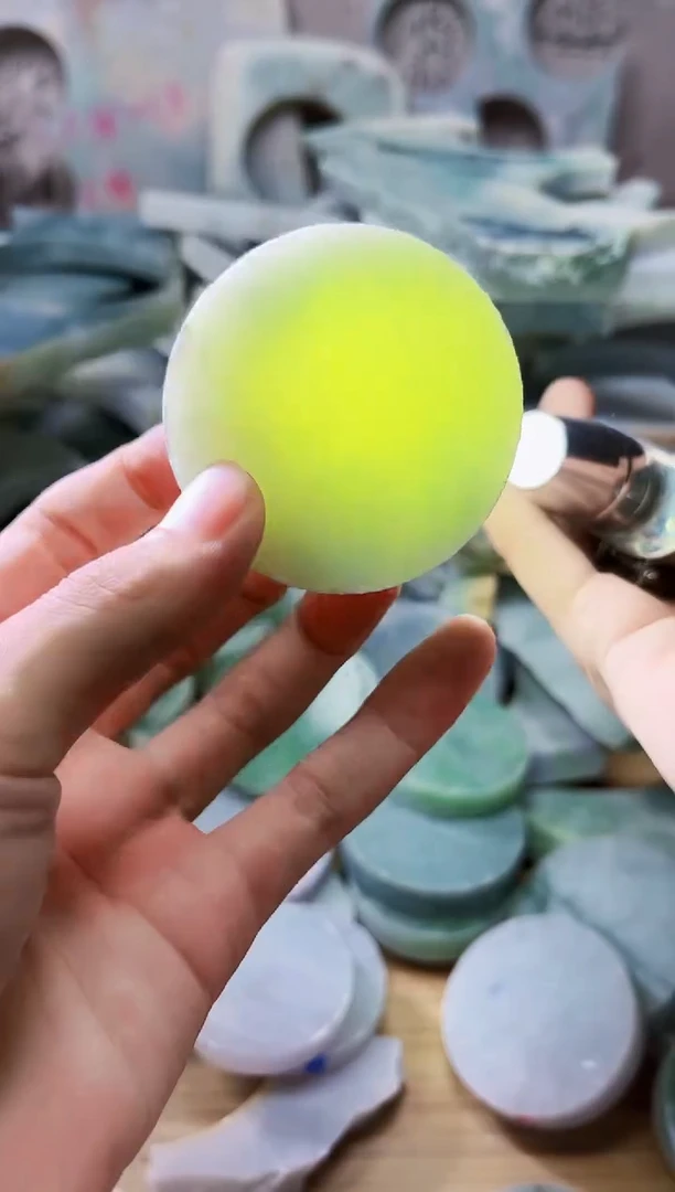 裸石翡翠翡翠a货正品玉石陈349