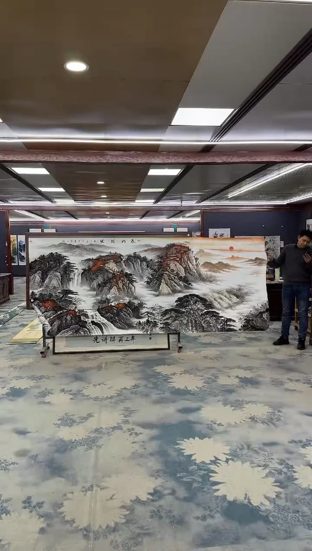 国画Z王红兵-山水国画-大丈二