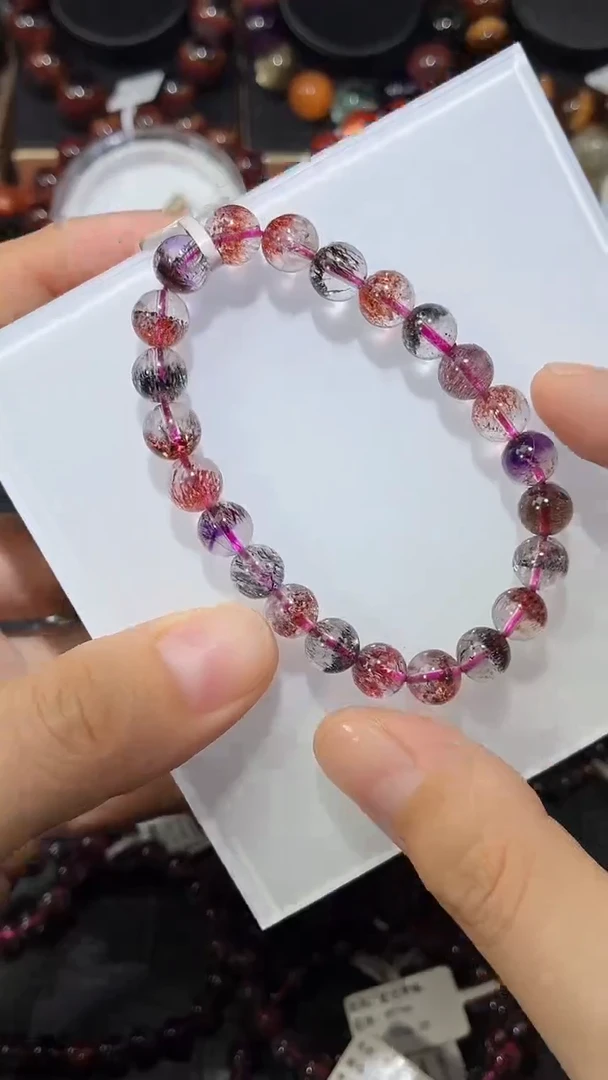 未镶嵌手链水晶超七单圈手链A8