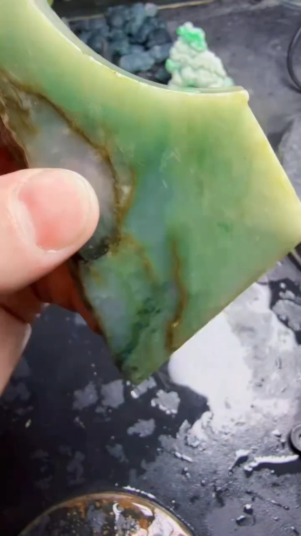 未镶嵌挂件翡翠天然翡翠069