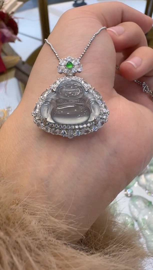 【闪购商品】翡翠吊坠(不含链)银S925镶嵌多样性团购发一件